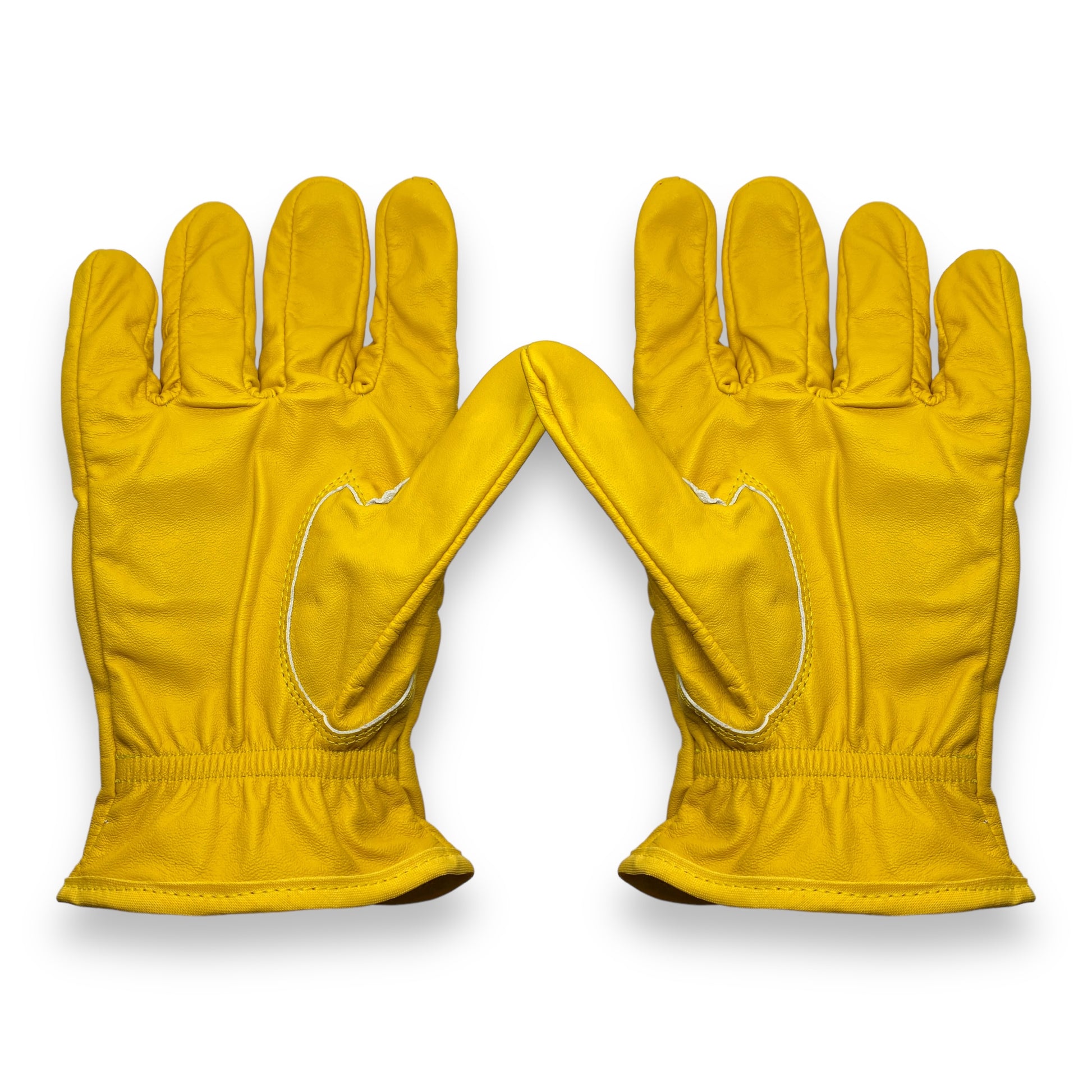 Guantes G2 de piel amarillo con protección suave