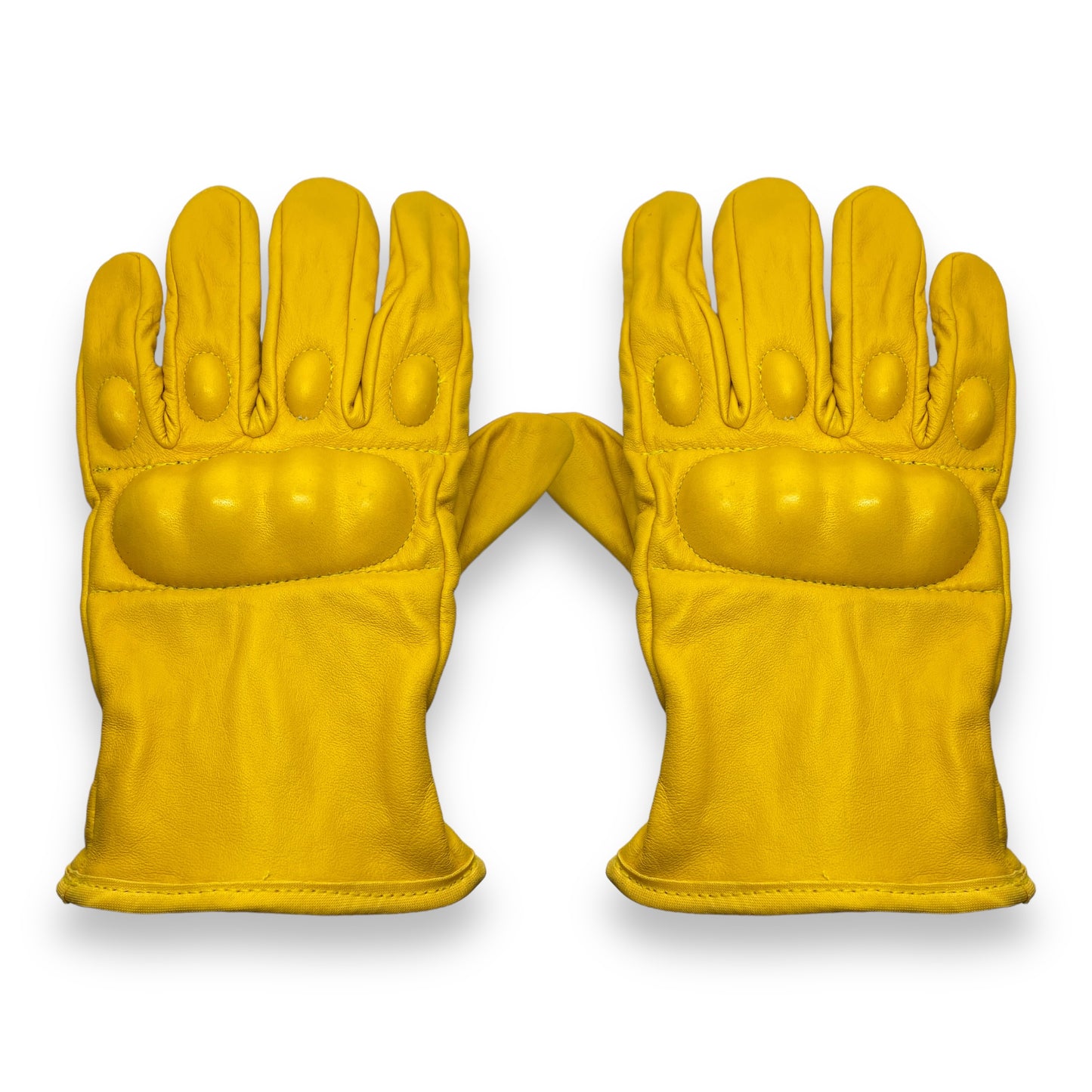 Guantes G2 de piel amarillo con protección suave