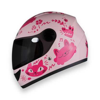 Casco Cerrado para niña Ghira kids Luckygal