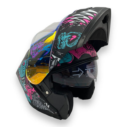 Casco abatible R7 Alfa Nightmare