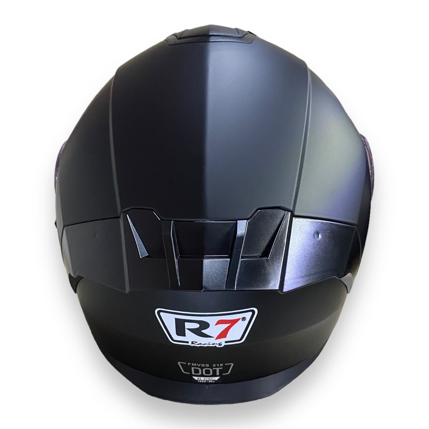 Casco abatible R7 Alfa negro mate