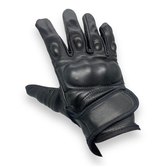 Guantes G2 de piel negros con protección suave