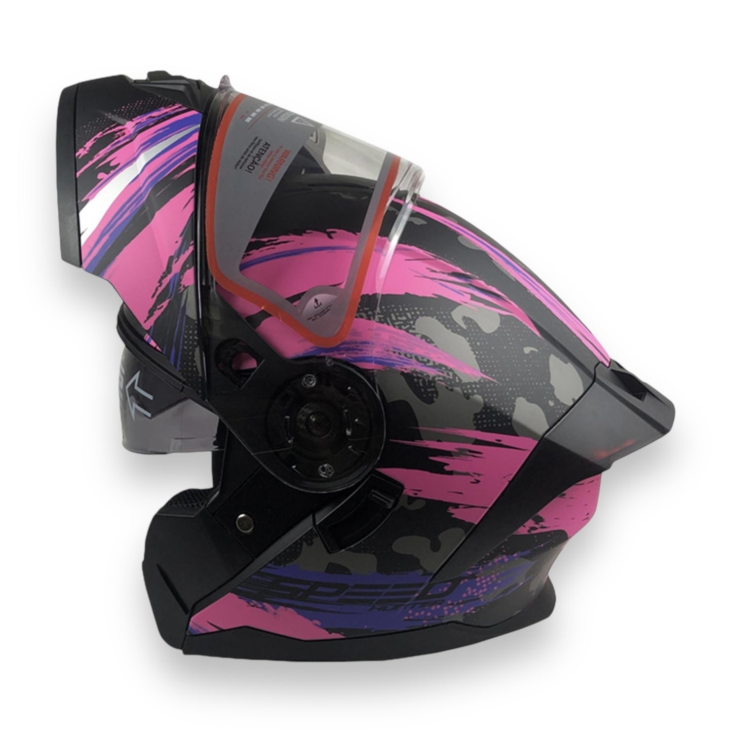 Casco abatible R7 Alfa Rosa