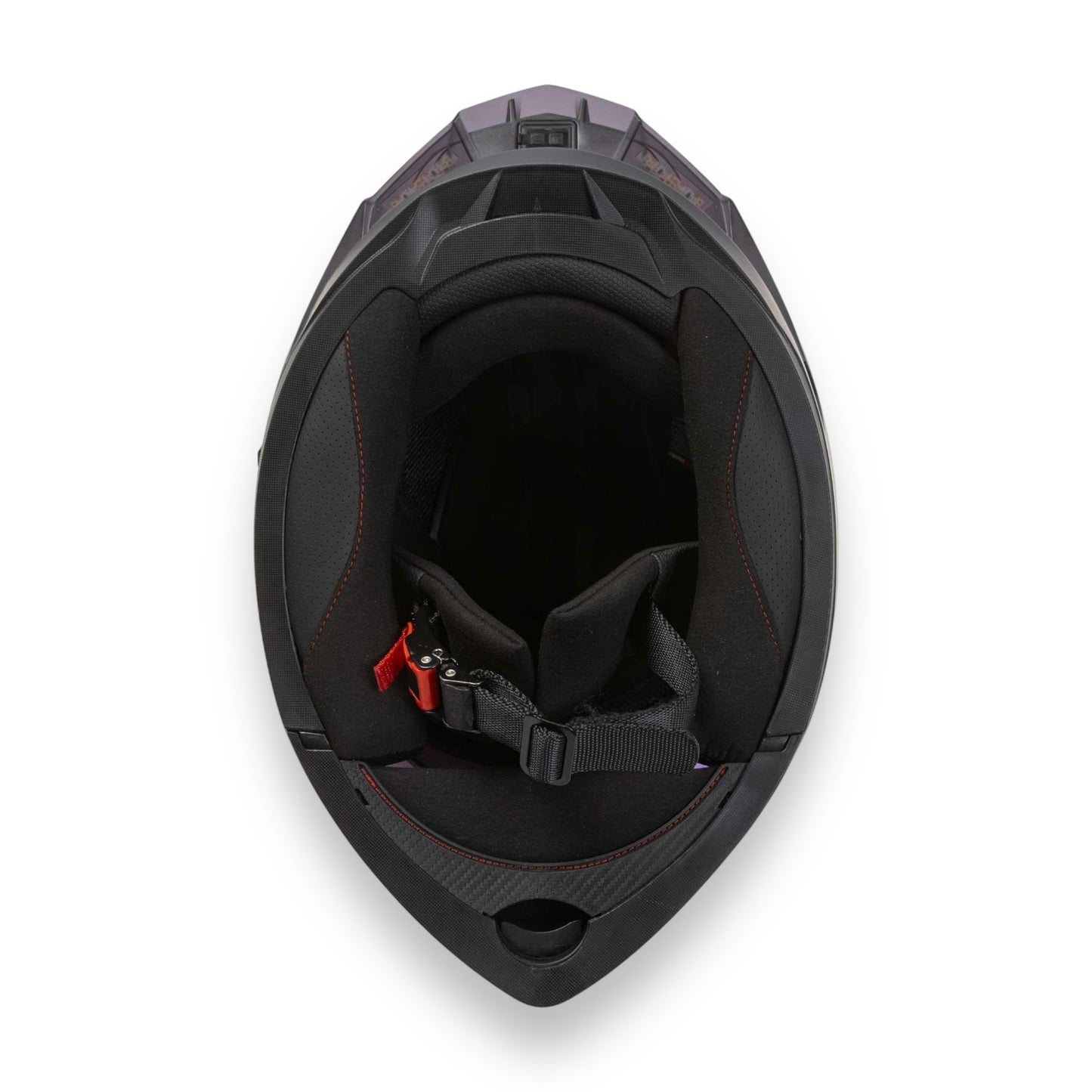 Casco abatible R7 Alfa Night Vision negro mate