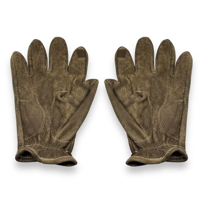 Guantes vintage de piel Nesquik