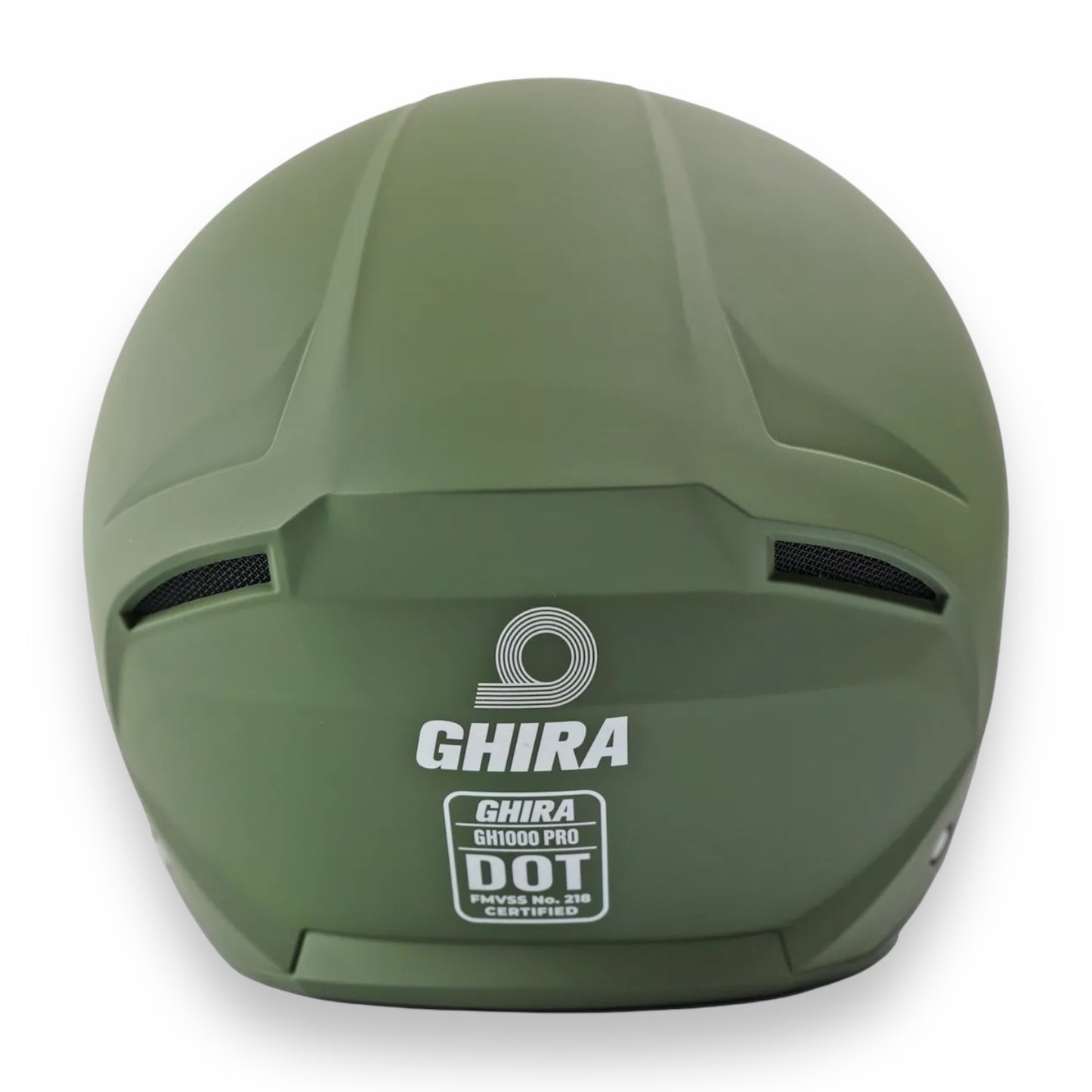 Casco abatible Ghira Pro Verde militar