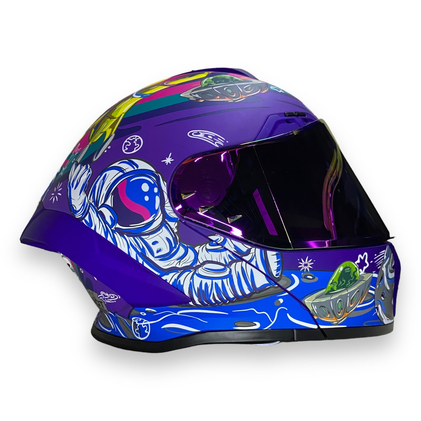 Casco abatible Half Moonwalker (Fotoluminicente)