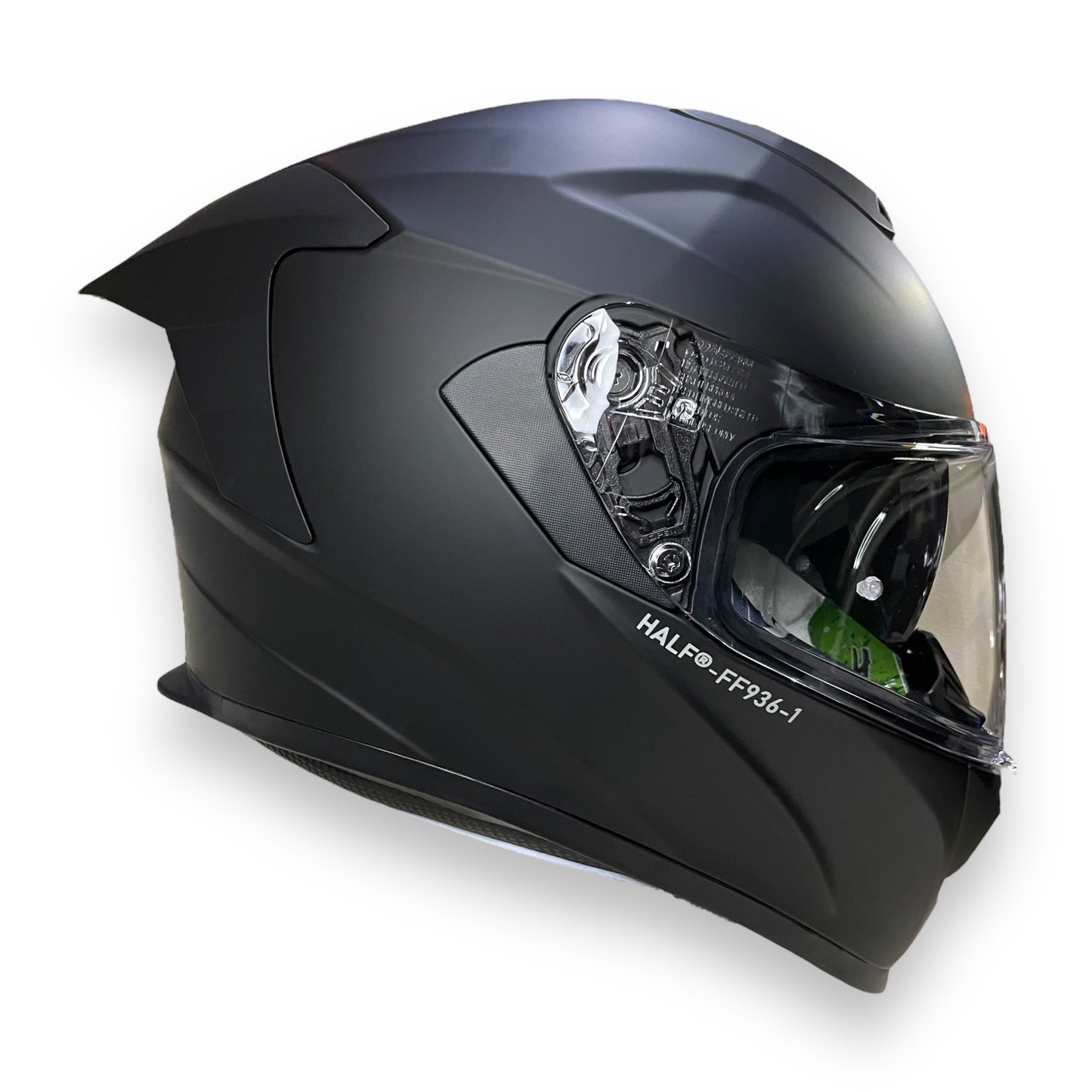 Casco cerrado HAFL Viper negro mate