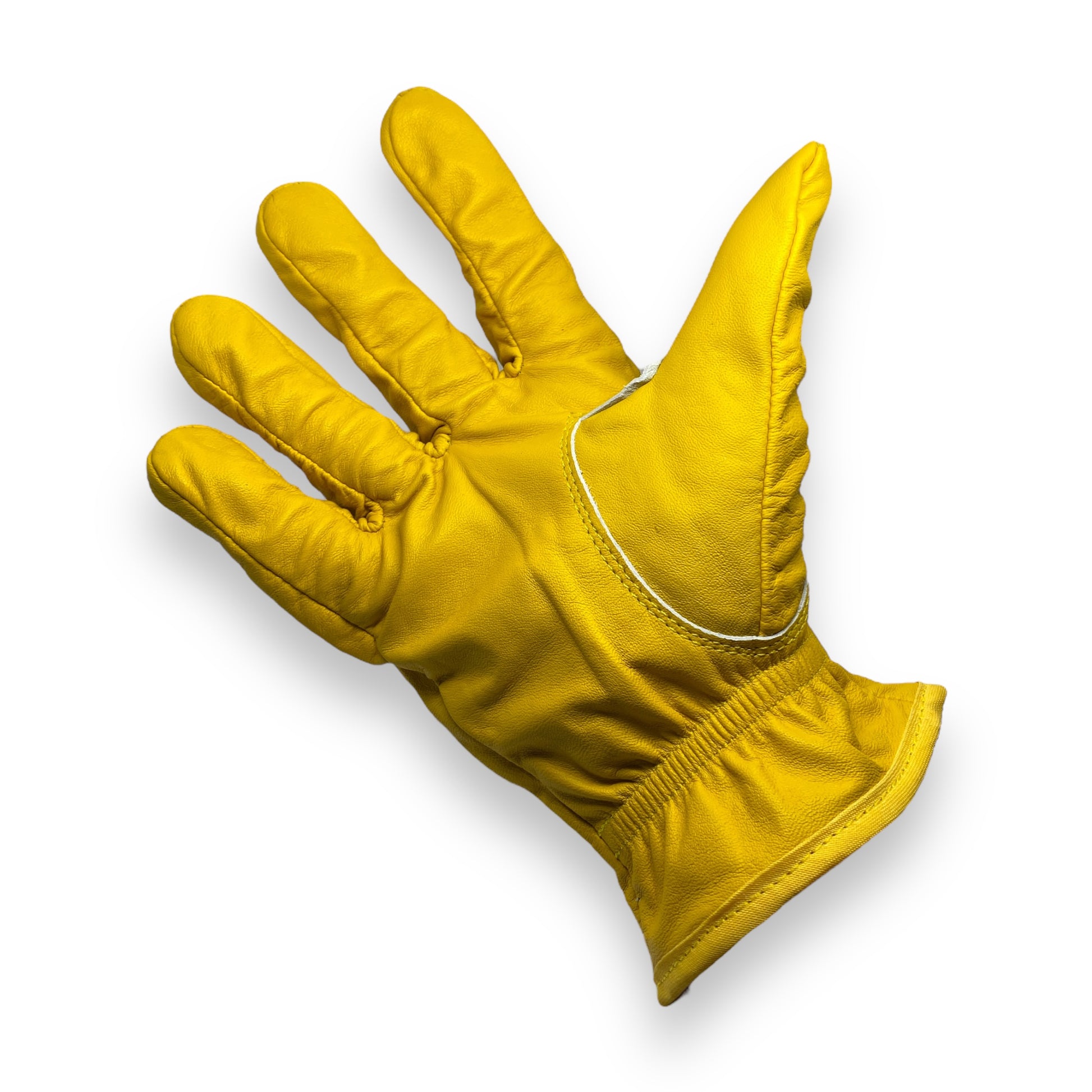 Guantes G2 de piel amarillo con protección suave