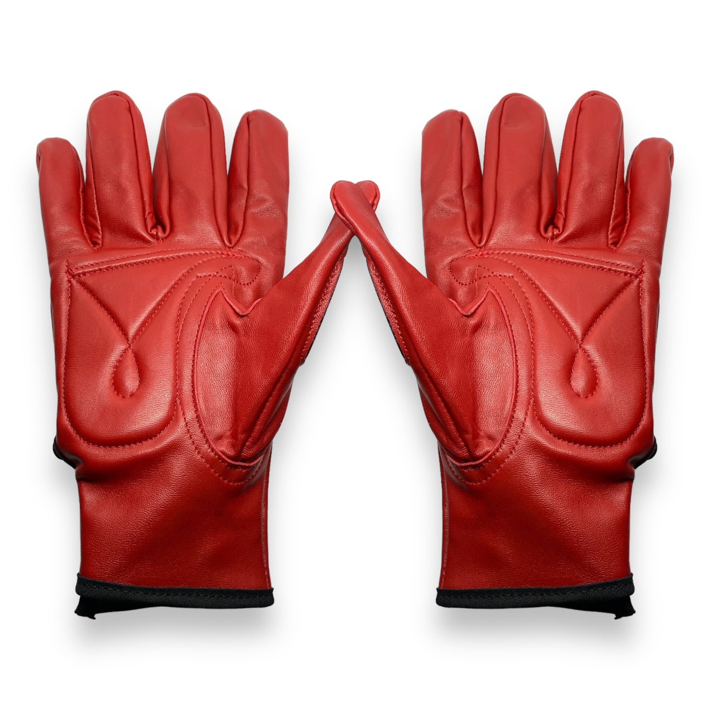 Guantes G2 de piel rojos con protección suave