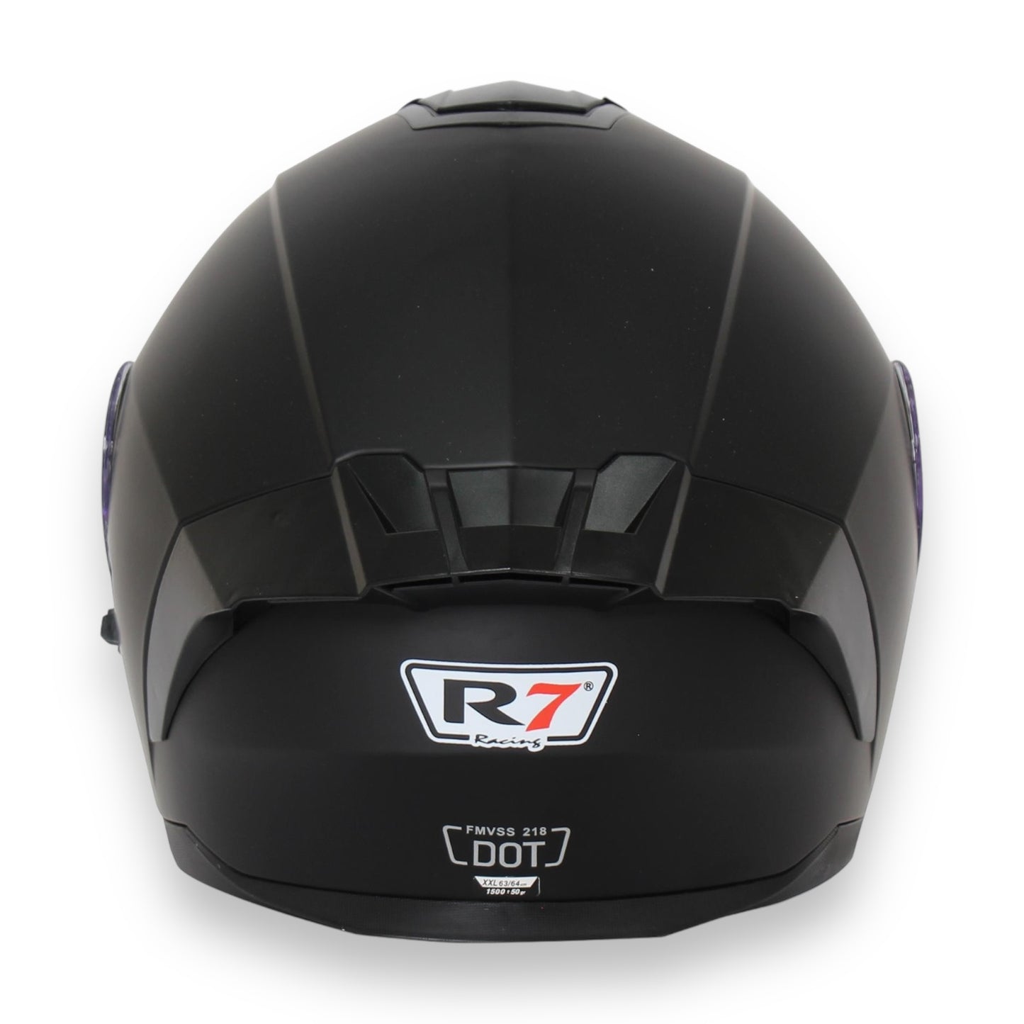 Casco abatible R7 Alfa negro mate