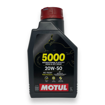 Aceite semi sintetico motul 5000 20w50