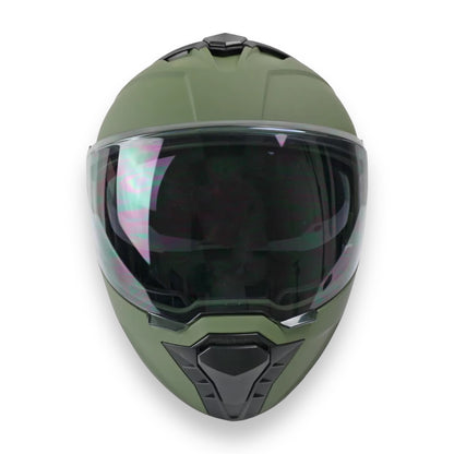 Casco abatible Ghira Pro Verde militar