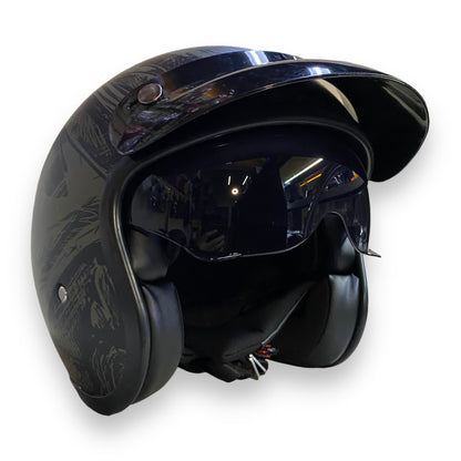 Casco 3/4 vintage Roda Ripper