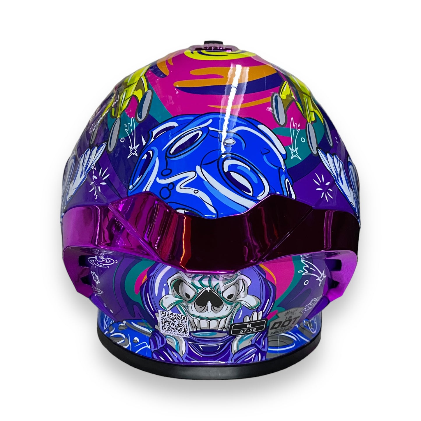 Casco abatible Half Moonwalker (Fotoluminicente)