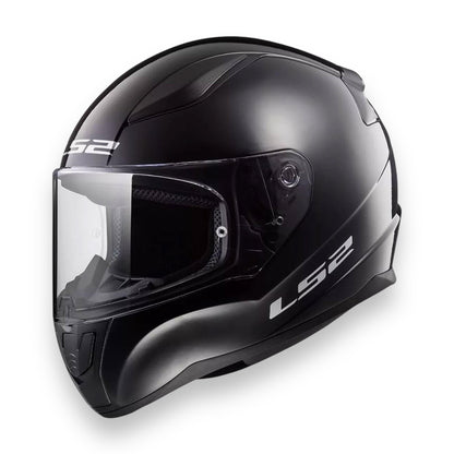 Casco cerrado LS2 Rapid ll solid negro brillante