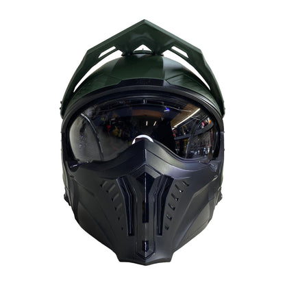 Casco Modular LS2 Drifter Solid Verde mate