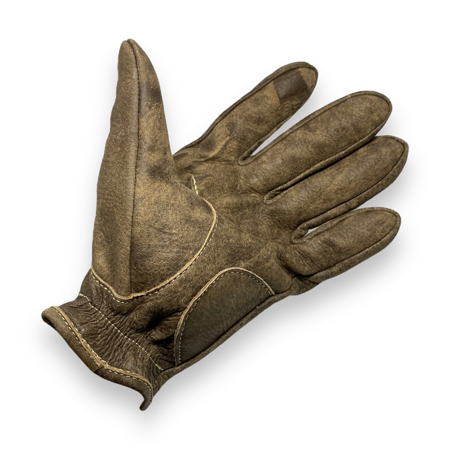 Guantes vintage de piel Nesquik