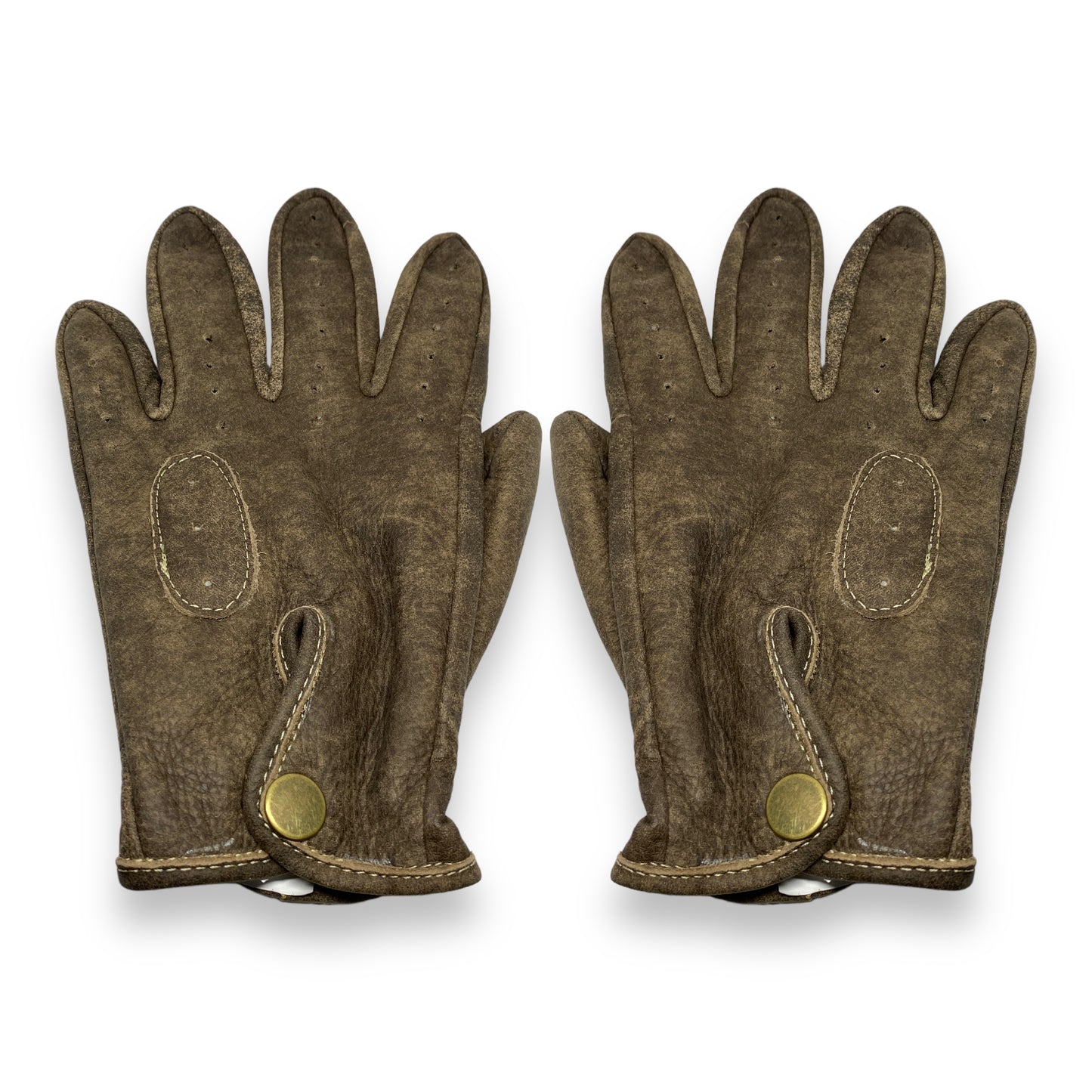 Guantes vintage de piel Nesquik