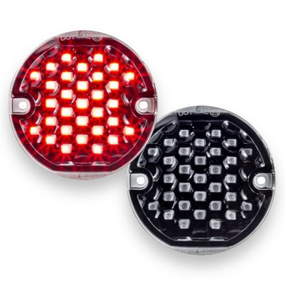 Direccionales LED drill para Harley Davidson