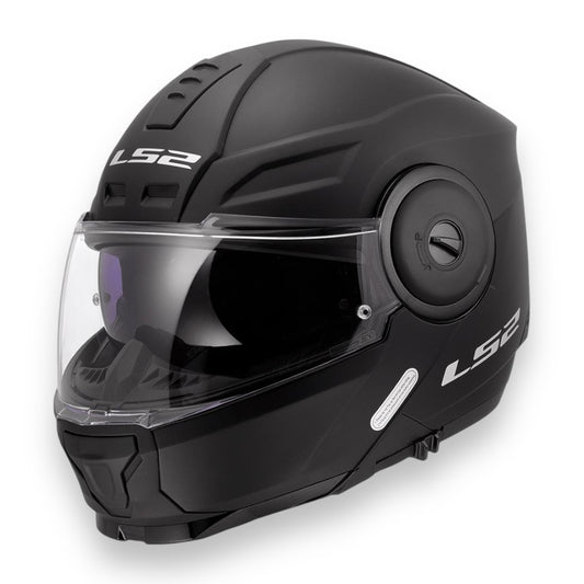 Casco abatible LS2 scope ll Solid negro mate