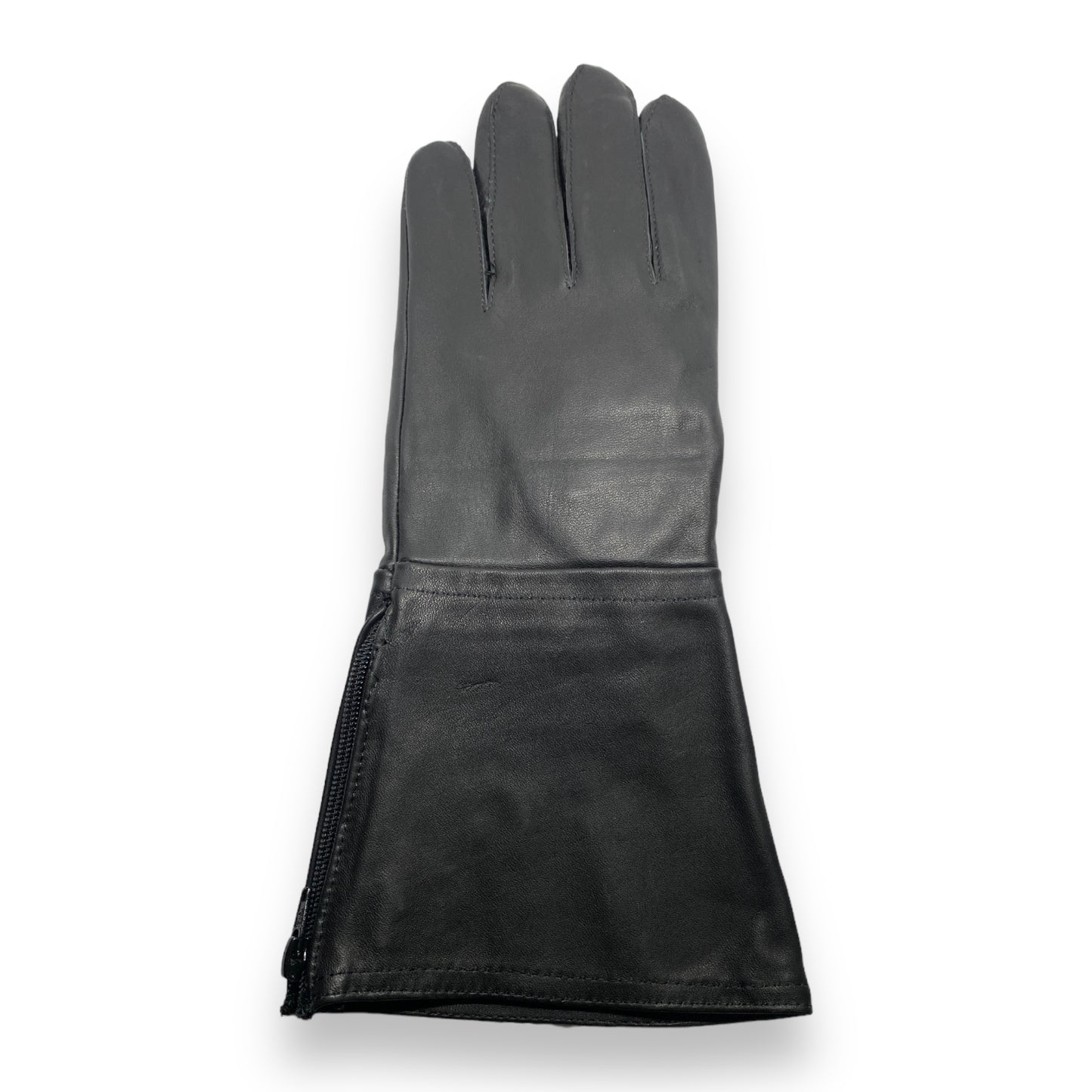 Guantes de piel extra largos