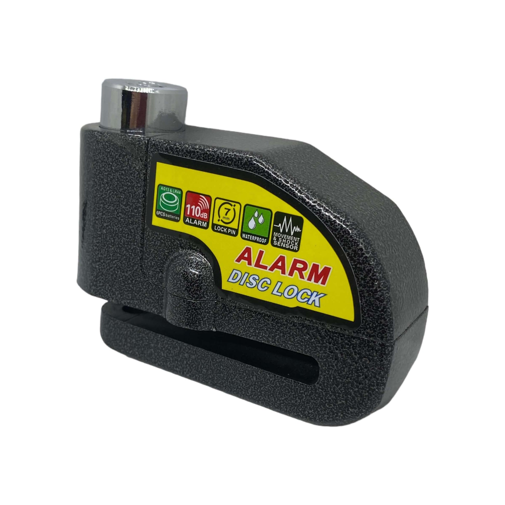 Candado anti-robo para disco con alarma