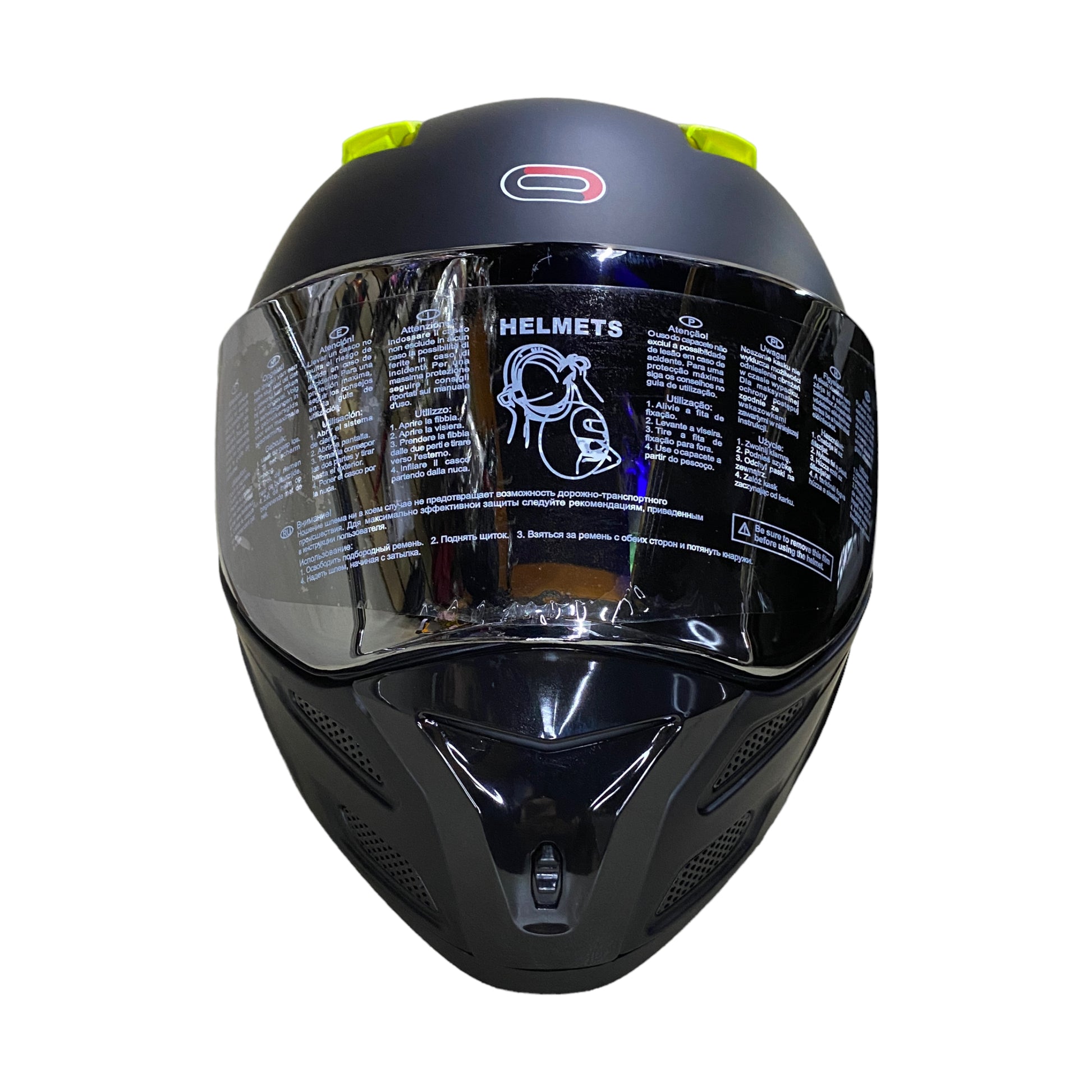 Casco cerrado Roda Elemental negro mate