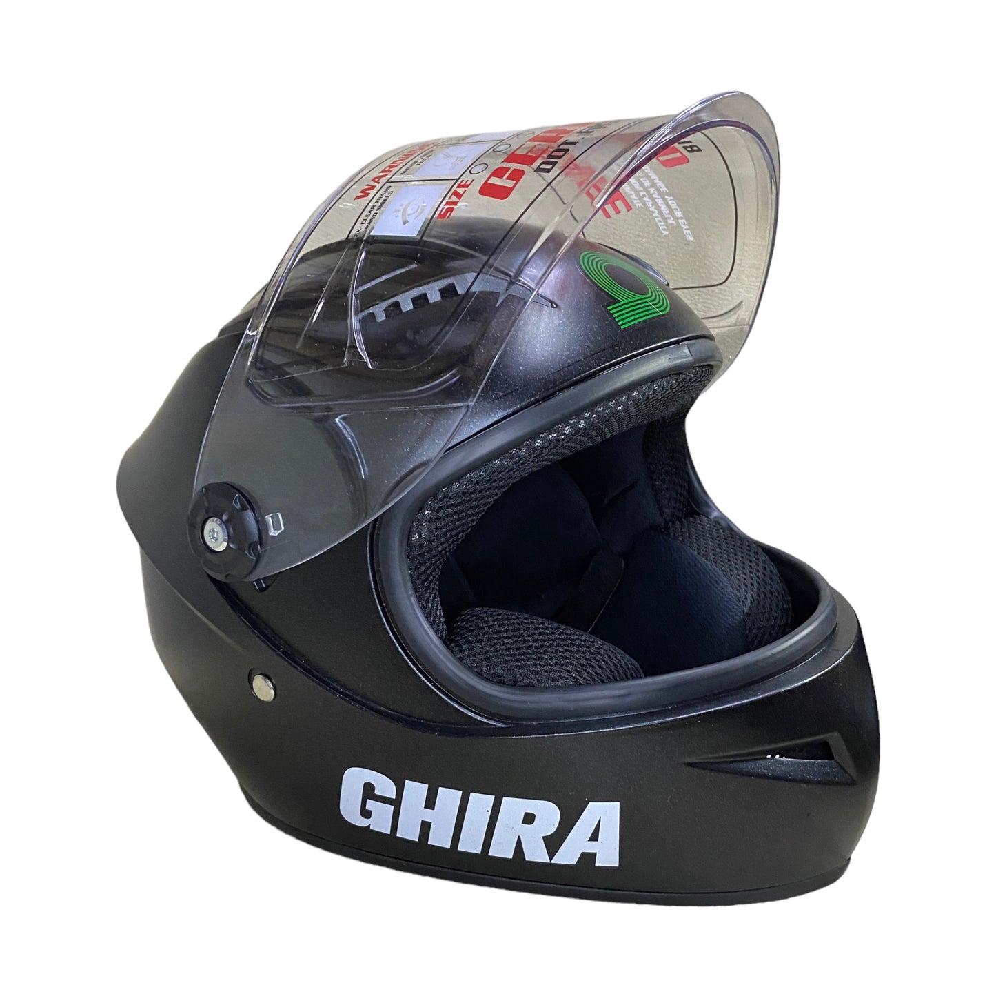 Casco Cerrado para niño Ghira kids Negro mate