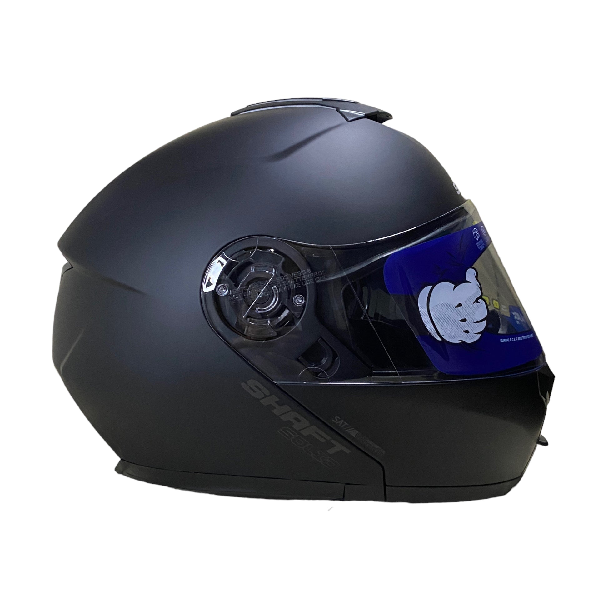 Casco abatible SHAFT SH3910 negro mate