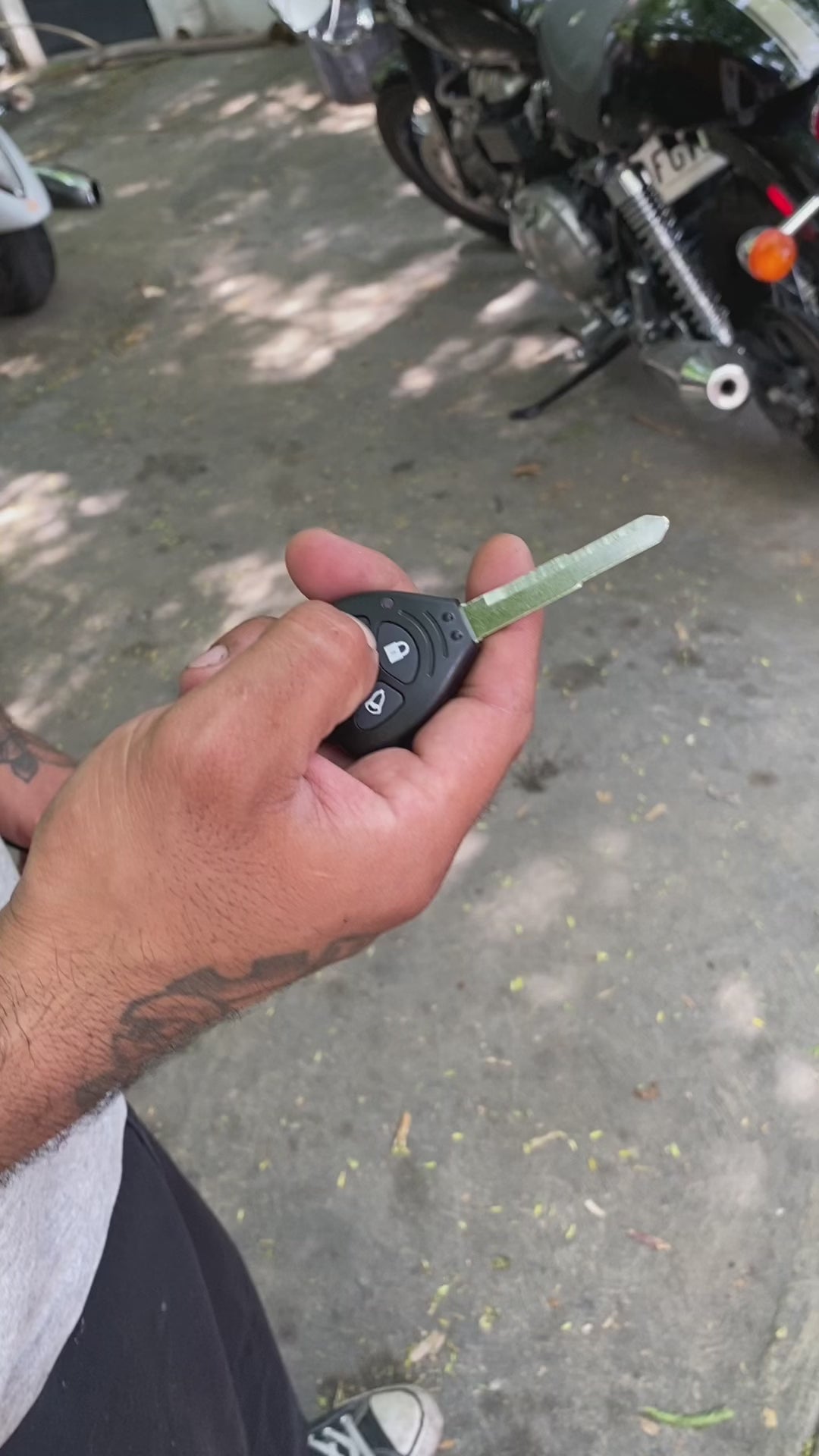 Alarma Antirrobo Moto Encendido Con Distancia Control Remoto