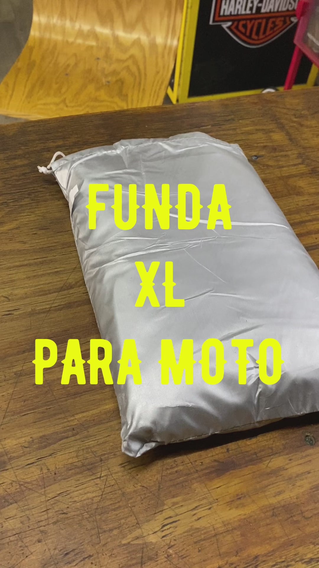 Funda impermeable para moto