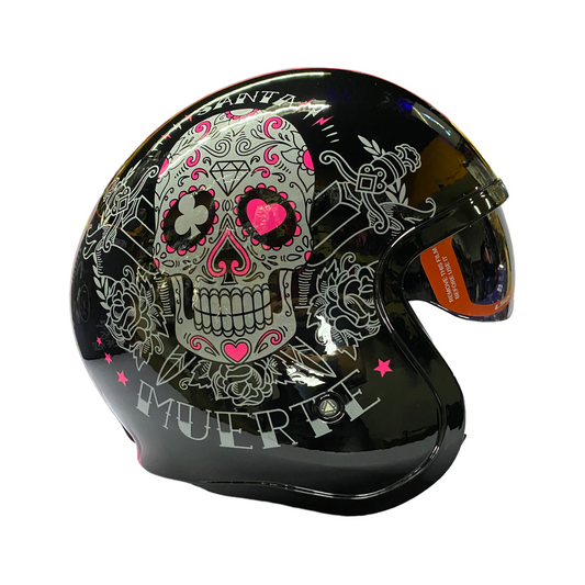 Casco 3/4 LS2 Spitfire Skull