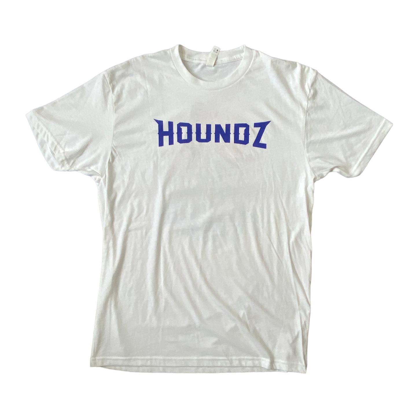 Playera blanca de manga corta Houndz