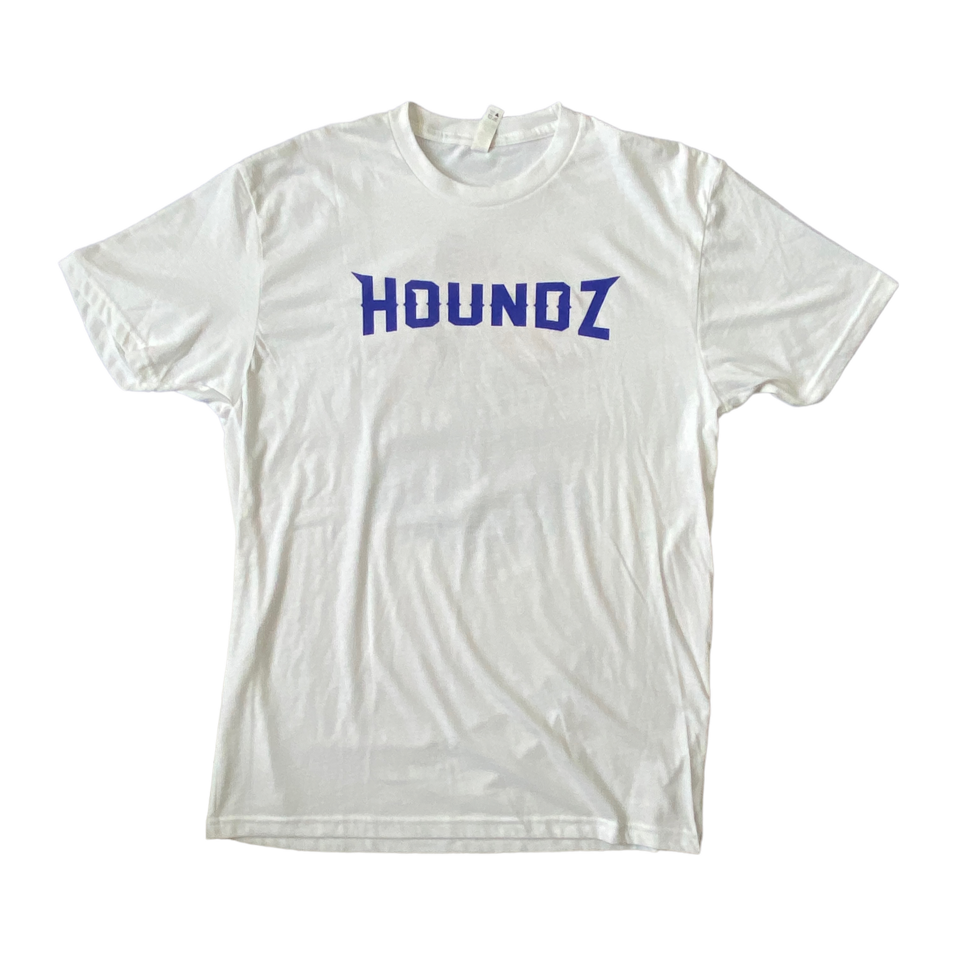 Playera blanca de manga corta Houndz