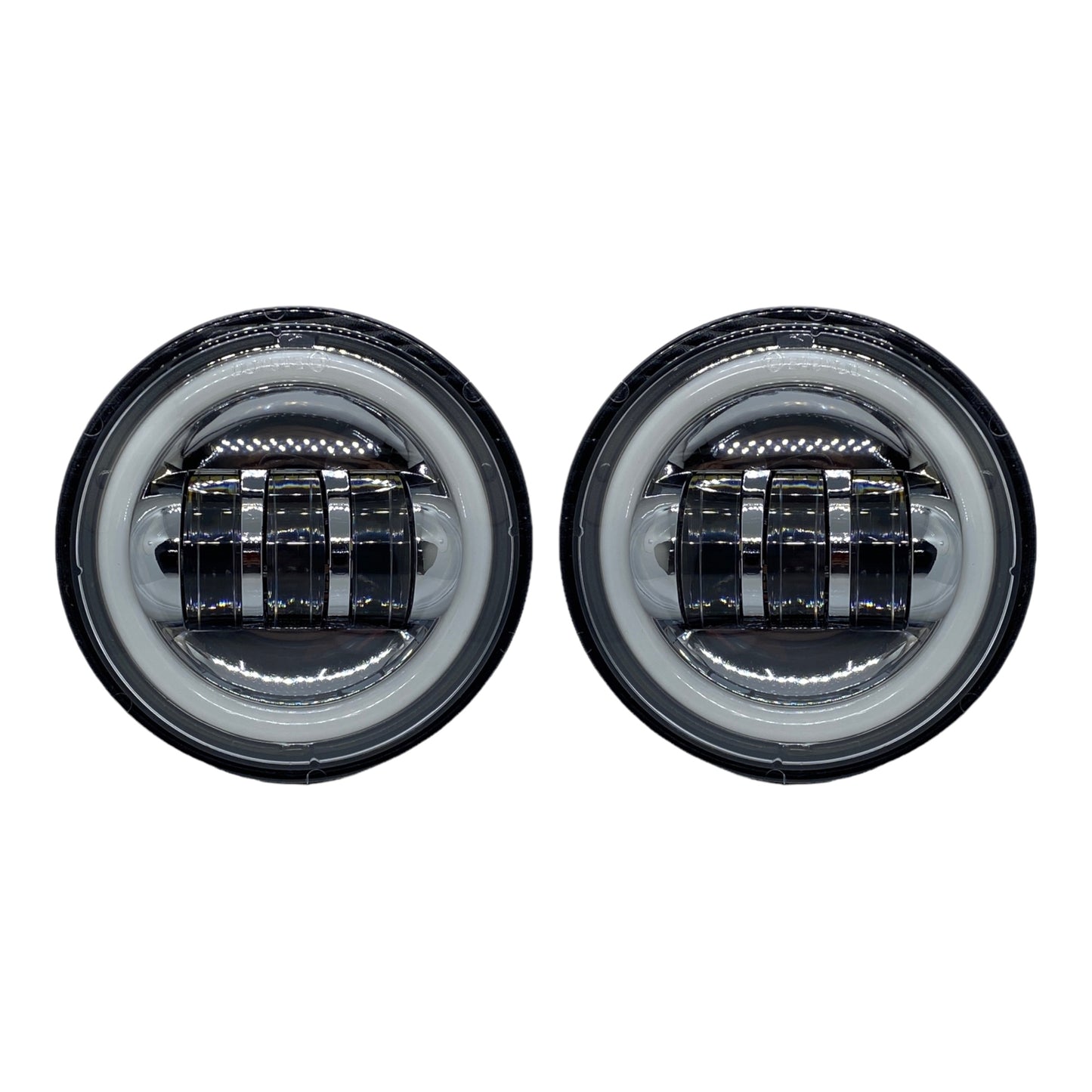 Faros auxiliares LED Daymaker 4.5” cromo