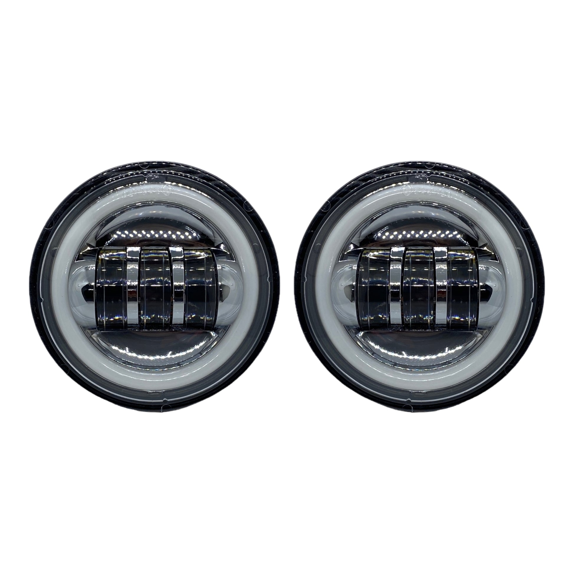 Faros auxiliares LED Daymaker 4.5” cromo