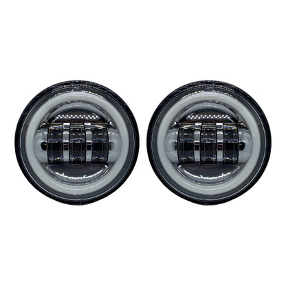 Faros auxiliares LED Daymaker 4.5” cromo