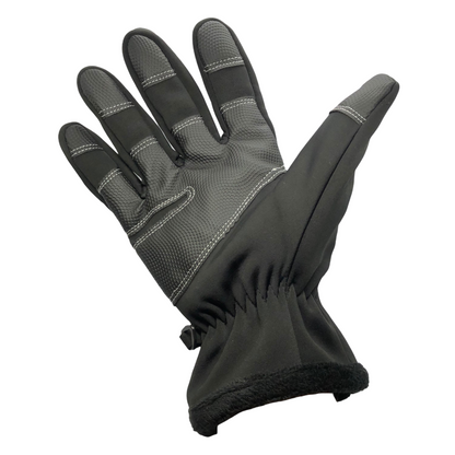 Guantes negros impermeables para invierno