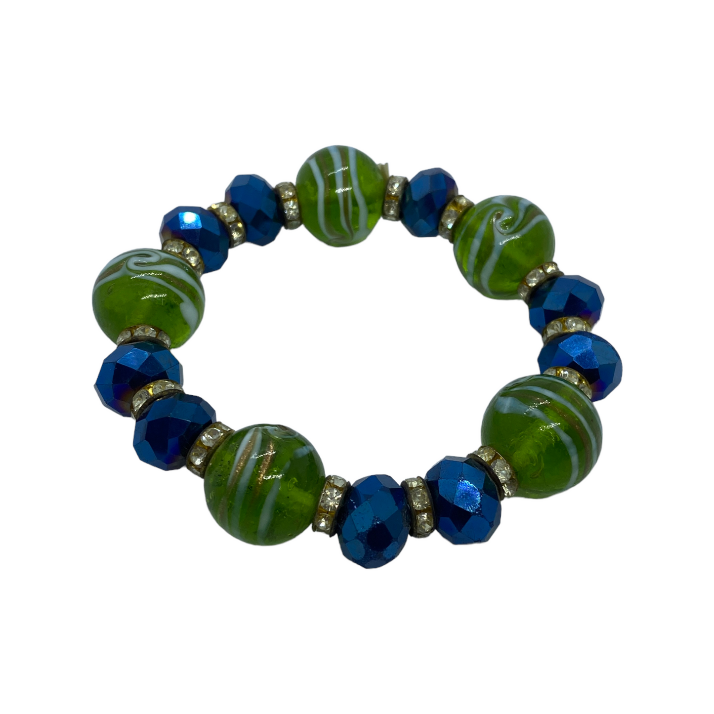 Pulsera cristales unisex