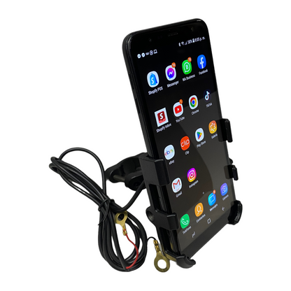 Porta Celular Metálico Más Cargador USB – KMMOTOSHN