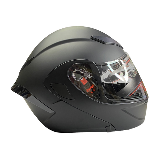 Casco abatible Iron Racing IR-121 Dark Phoenix negro