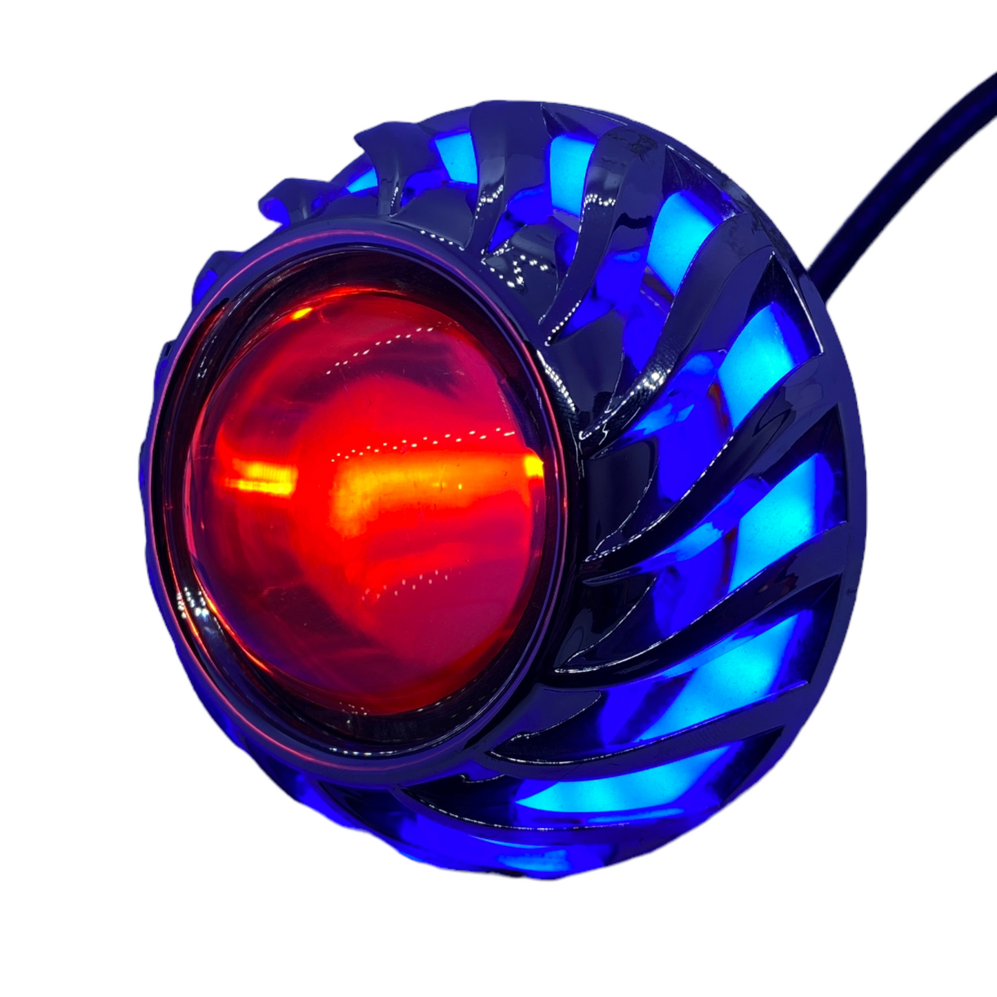 Faro principal Hyper LED lupa ojo de demonio