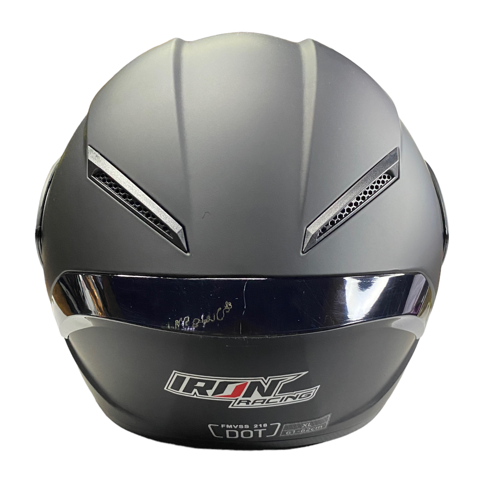 Casco abatible Iron Racing IR-121 Dark Phoenix negro