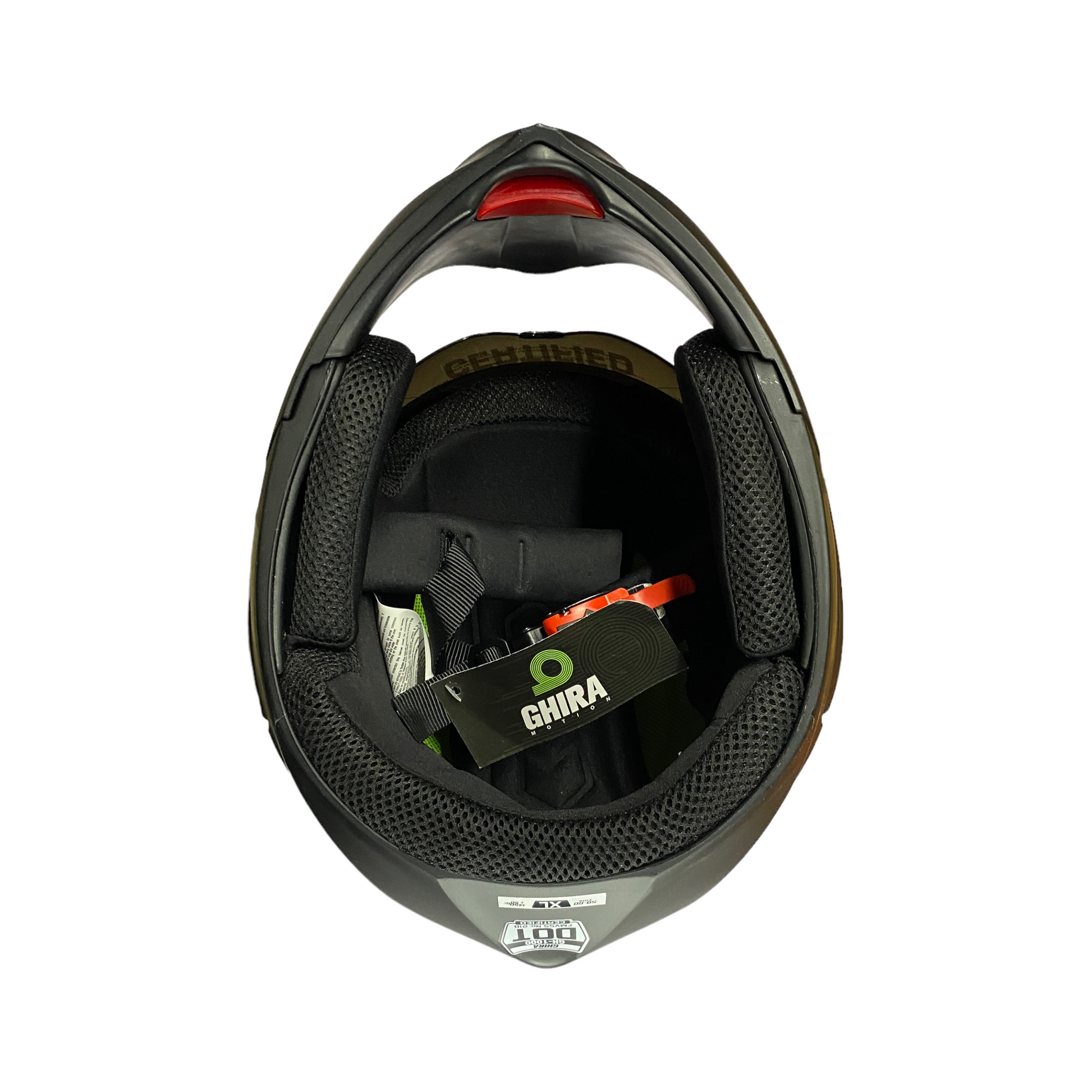 Casco abatible Ghira GH1000 Negro Mate