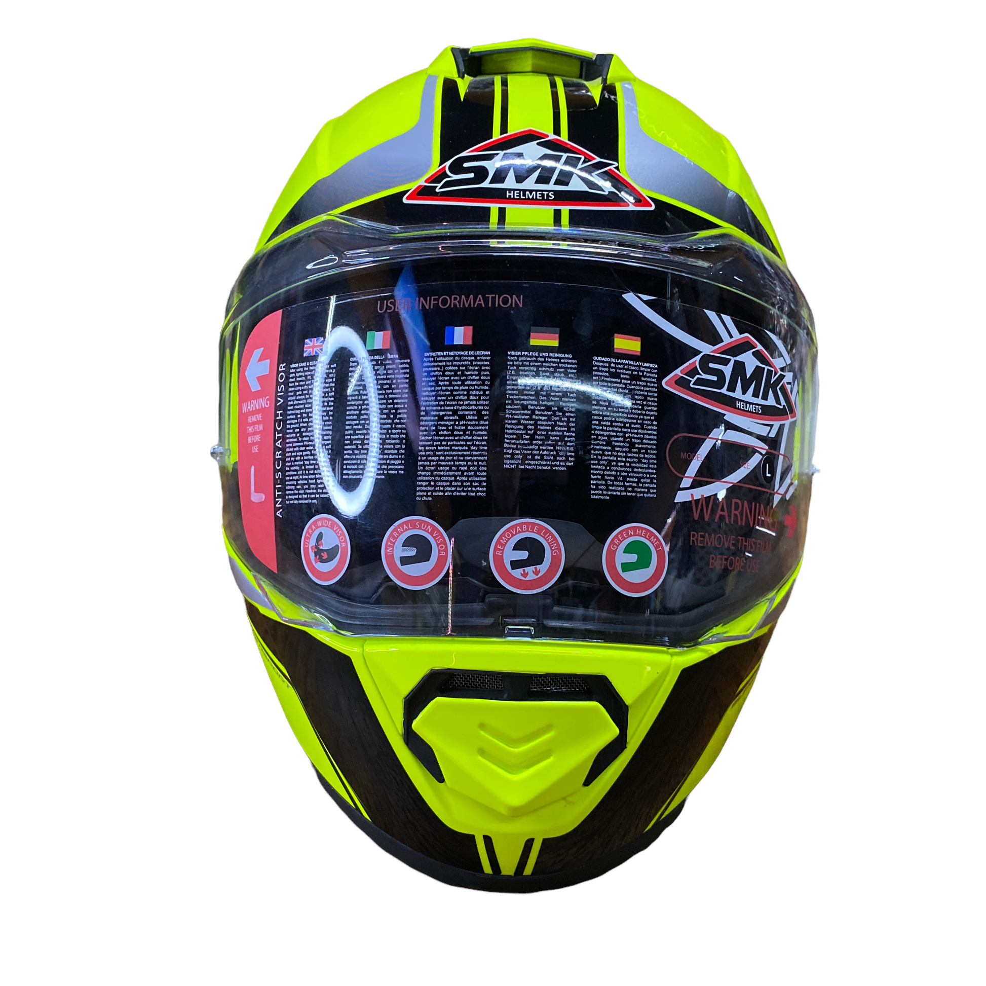 Casco abatible SMK Flash