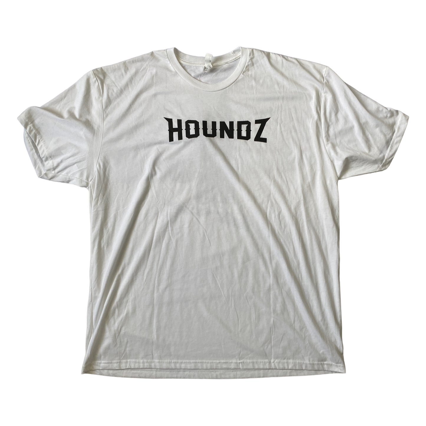 Playera blanca de manga corta Houndz