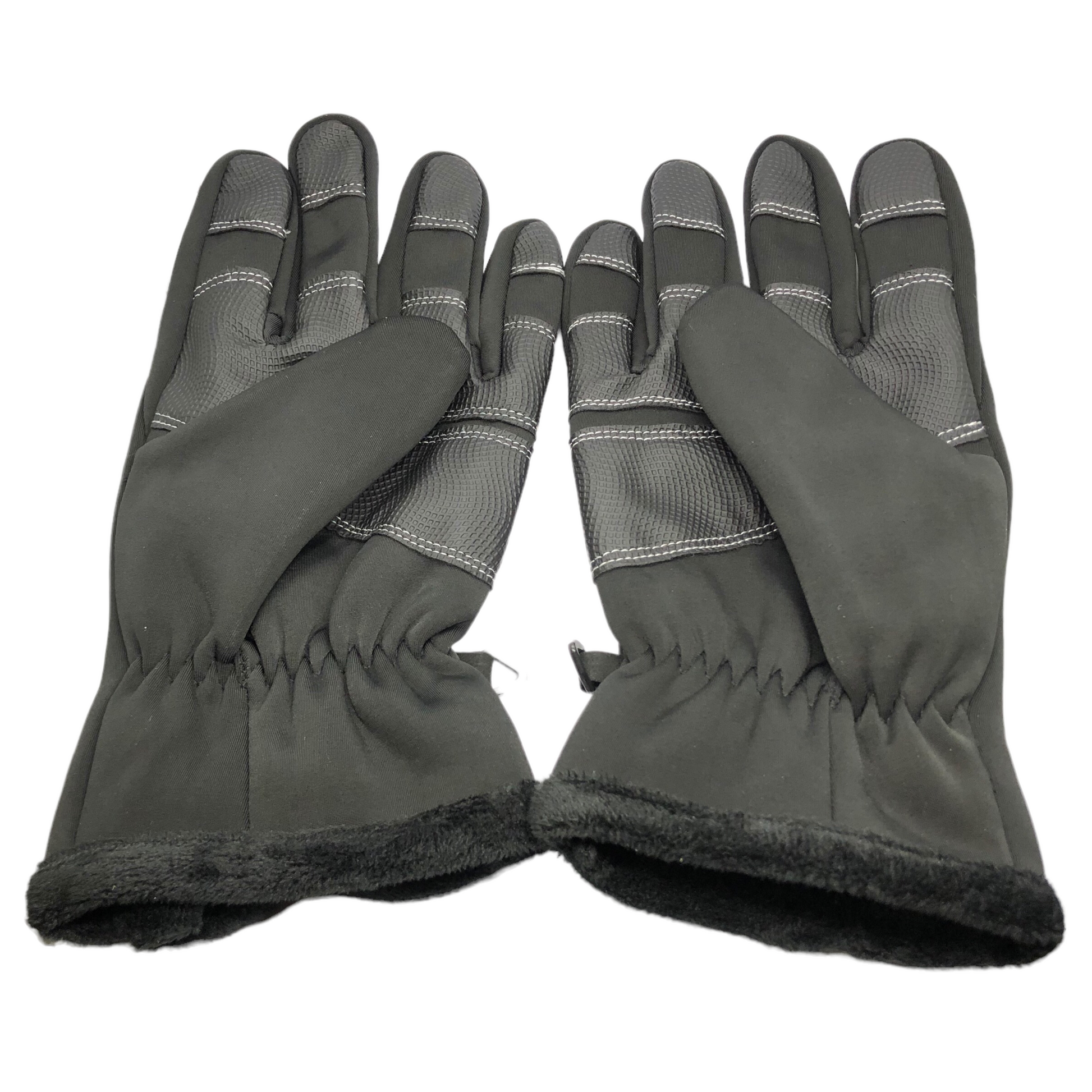 Guantes negros impermeables para invierno