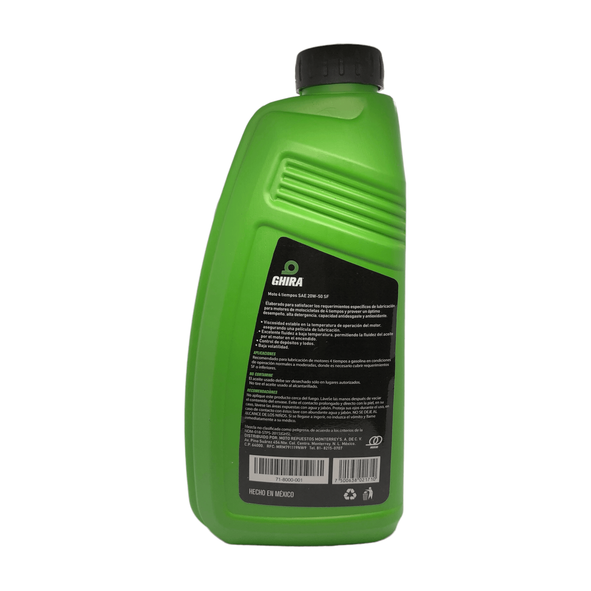 Aceite mineral Ghira 20w50