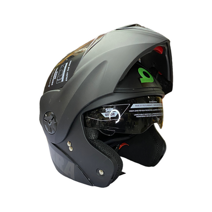 Casco abatible Ghira GH1000 Negro Mate